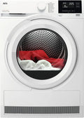 AEG 8 kg Wärmepumpentrockner Serie 7000, SensiDry Technologie, Energieklasse E, Mengenautomatik, Schontrommel, reversible Drehrichtung, Knitterschutz