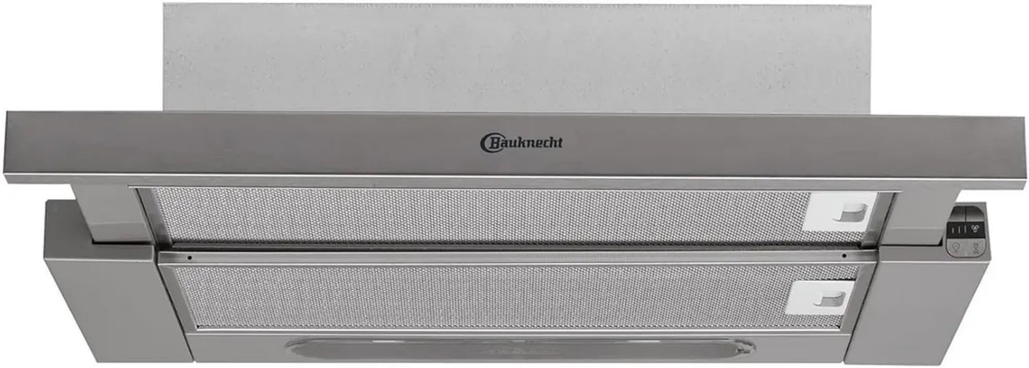 Bauknecht 60cm Flachschirmhaube mit Abluft/Umluft, Energieklasse A, Touch-Bedienung