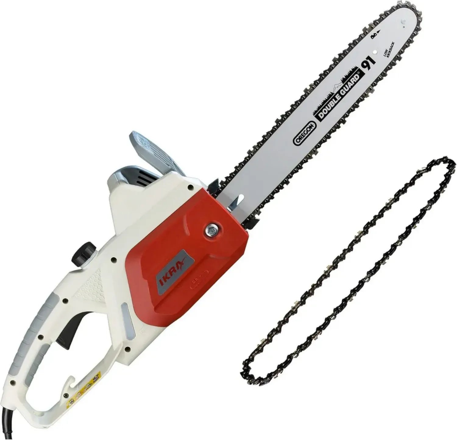 Elektrische Kettensäge 1800W mit 36cm Schnittlänge und Ersatzkette