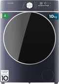 Cecotec Bolero Wash&Dry 10680: Effiziente 10kg Waschmaschine mit 6kg Trockner, 1400 U/min, Dampf- und OnSmart-Technologie, Inverter-Motor, 16 Programme, antibakterielle Dichtung