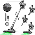 Ultenic U12 Akku-Staubsauger, 45000Pa Saugkraft, Anti-Tangle-Bürste, Automatikmodus, kabellos für Teppiche und Hartböden