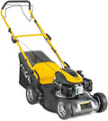 STIGA Combi 48 S – Selbstfahrender Benzin-Rasenmäher, 139 cm³ Motor, 46 cm Schnittbreite, 60 L Fangkorb, inkl. Mulchfunktion
