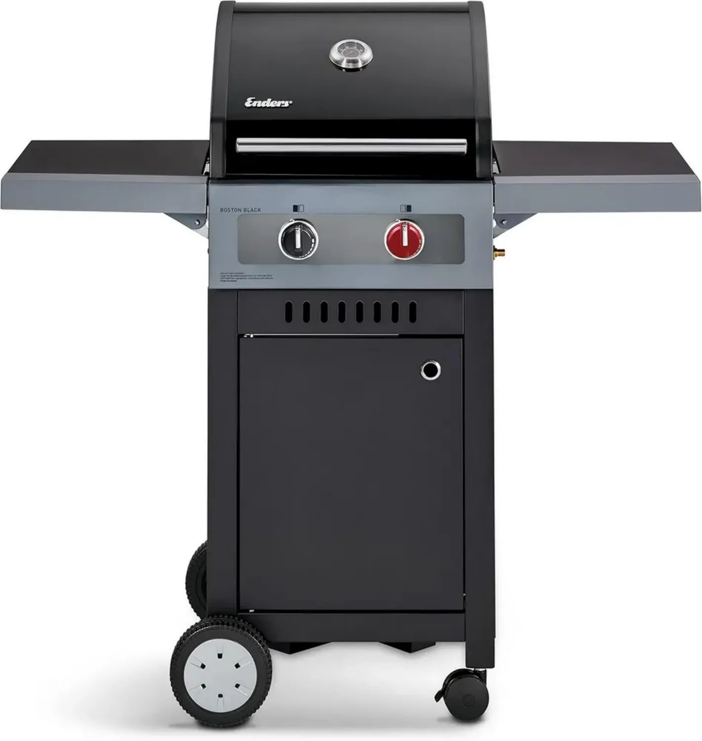 Enders Gasgrill Boston Black 2 Turbo mit Edelstahlbrennern und Turbo Zone
