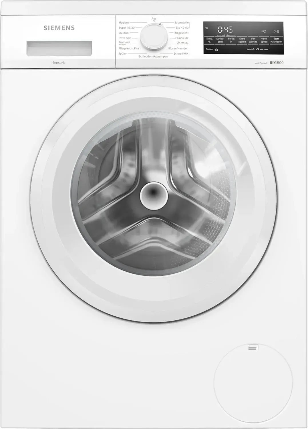 Siemens WU14UT22 iQ500 Waschmaschine 9 kg, Unterbau, LED-Display, Outdoor-Programm, iQdrive-Motor, Schnelle Programme