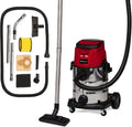 Einhell Akku-Nass-Trockensauger 36V, 25l Edelstahlbehälter, ECO/Boost-Modus