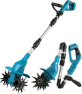 Akku-Gartenfräse, 18V kompatibel, 500W bürstenlos, 16cm Frästiefe, 20cm Arbeitsbreite