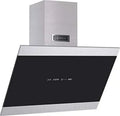 Kaiser Kopffrei-Dunstabzugshaube 80 cm mit Umluftset, 1250 m³/h Motor, Edelstahl-Glaswand, Timer, Touch-Display, Energieklasse A