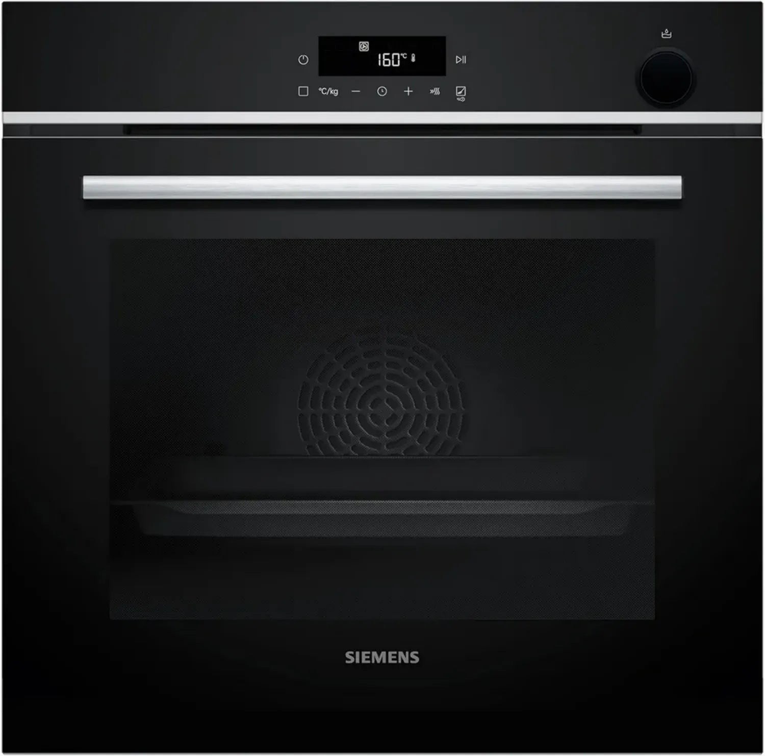 Siemens iQ300 Einbaubackofen, Dampfunterstützt, 60x60 cm, Air Fry, 15 Programme, 3D-Heißluft, LED-Display, Edelstahl