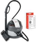 Polti Vaporetto Eco Pro 3.0 Dampfreiniger, 20 Anti-Kalk-Fläschchen, 2000 W, 2L Tank, inkl. Zubehör, Grau