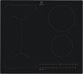 Electrolux Induktionskochfeld 60 cm mit Bridge-Funktion, kratzfestes SaphirMatt-Design, 4 Zonen, Serie 600, Schwarz