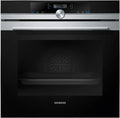 Siemens iQ700 Einbau-Backofen, 71L, A+ Energie, Schwarz/Edelstahl, 4D-Heißluft